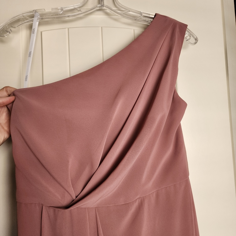 Bella Bridesmaids One Shoulder Dress